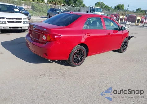 2009 Toyota Corolla Le from USA, damaged, VIN JTDBL40EX99071072